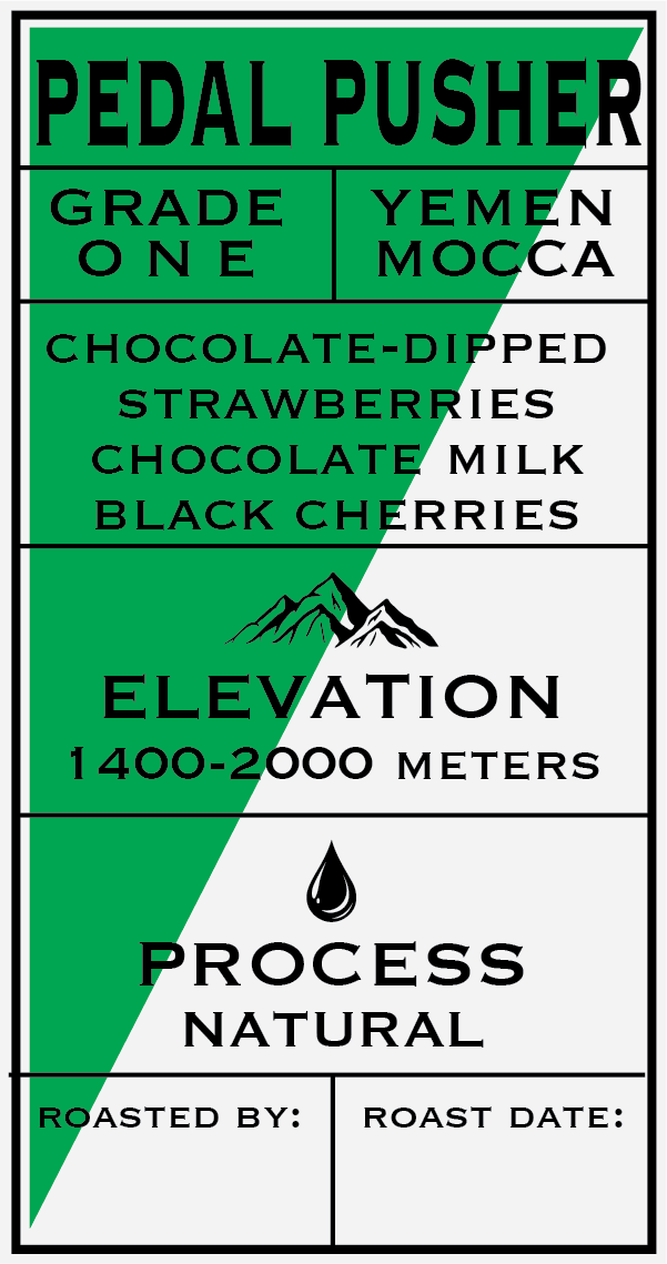 PEDAL PUSHER- YEMEN MOCCA